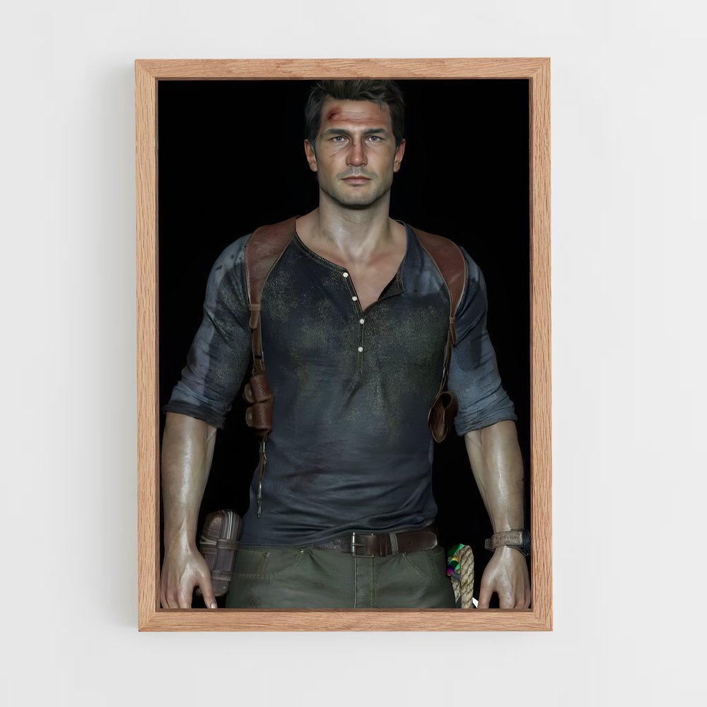 Poster L'Héritier des Aventures – affiche Uncharted (vue 4)
